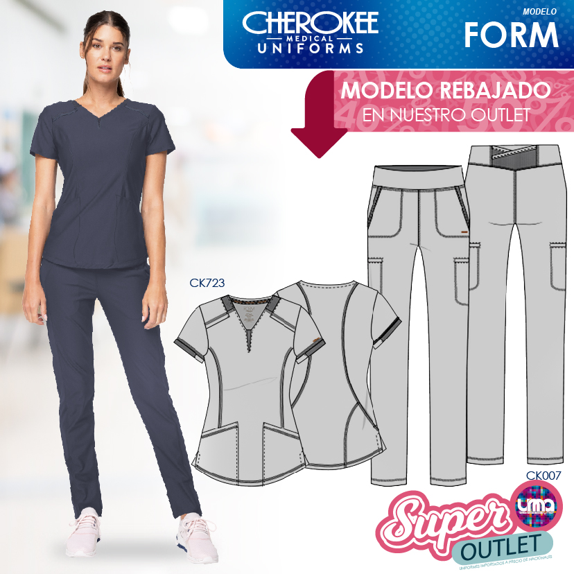 Uniformes medicos Cherokee