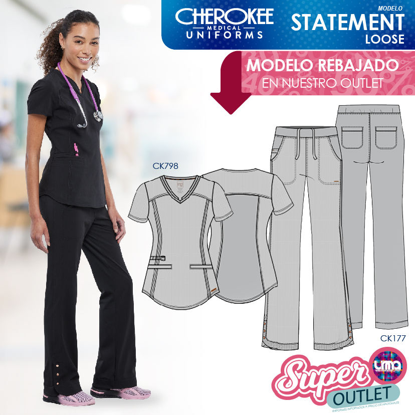 Uniformes medicos Cherokee