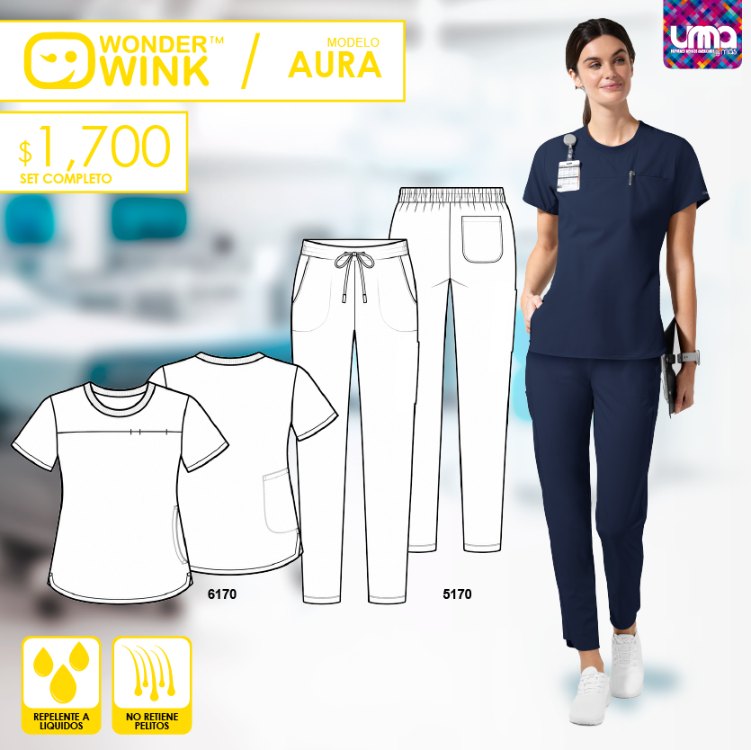 Uniformes medicos ADAR