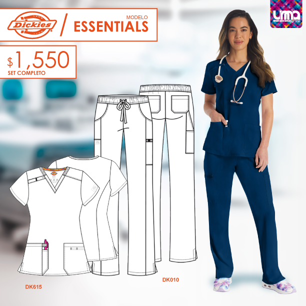 Uniformes medicos Dickies