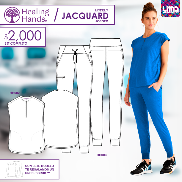 Uniformes medicos Healing Hands