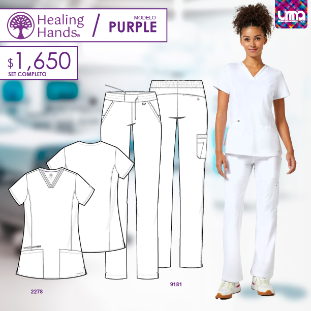 Uniformes medicos Healing Hands